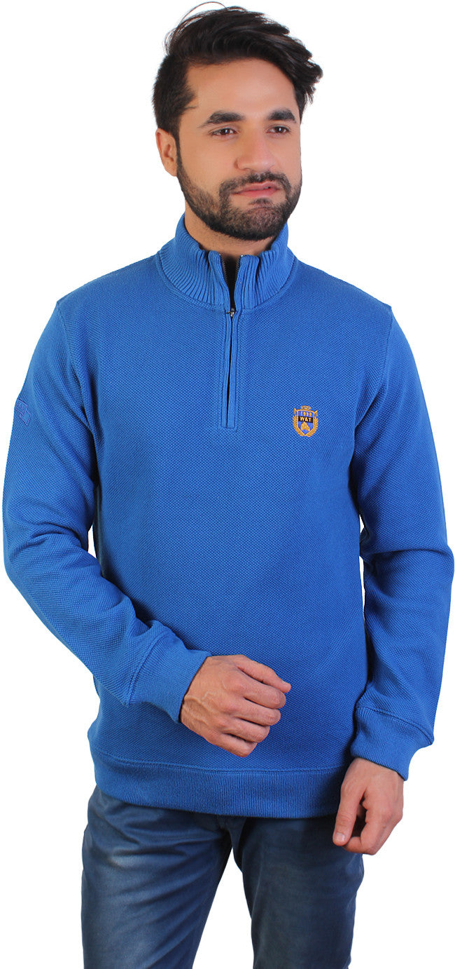 Wilkins & Tuscany Full Sleeve Solid Men's Sweatshirt